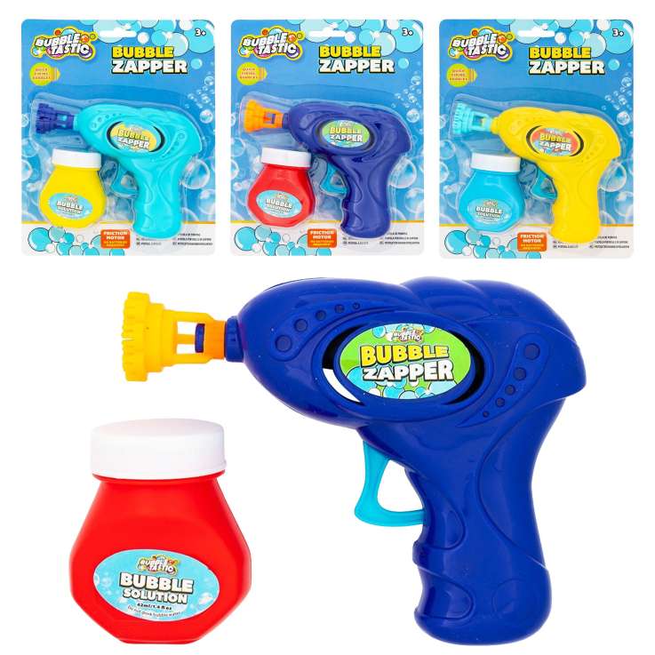 Bubbletastic Bubble Zapper & Solution - Assorted Colours