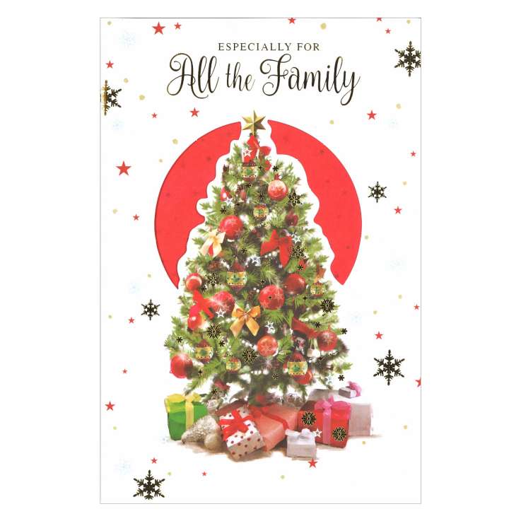 Christmas Cards Code 75 - All The Family