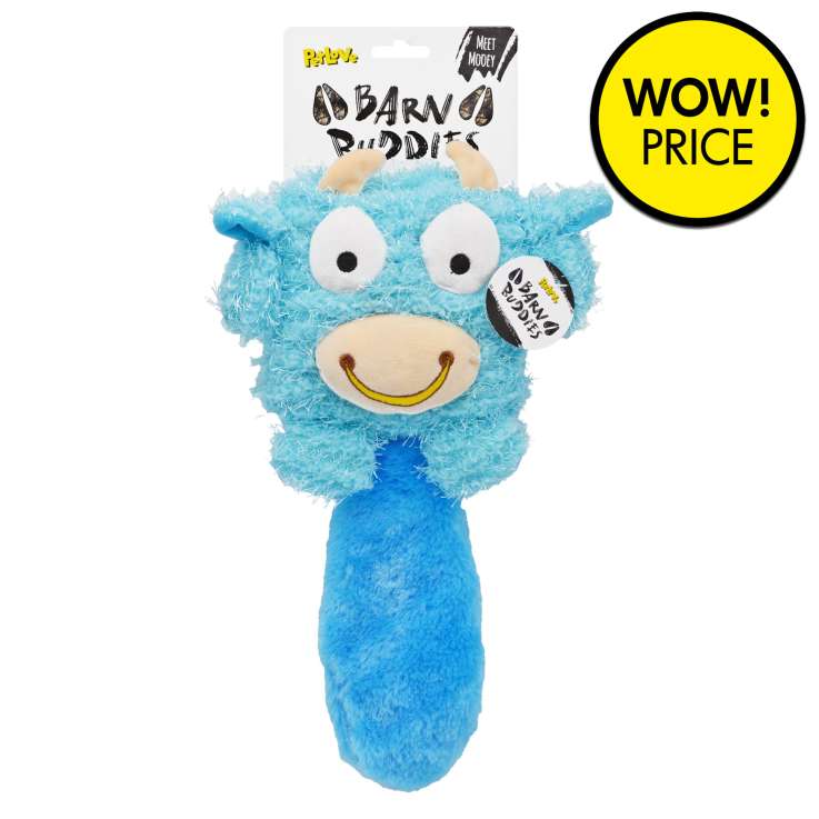 Pet Love Barn Buddies Plush Toy - Mooey Tail