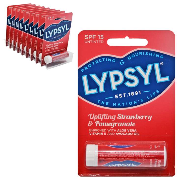 Lypsyl (4.6g) – Strawberry & Pomegranate