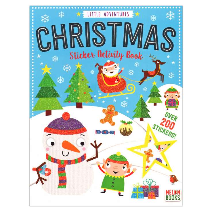 Little Adventures Christmas Sticker Activity Book