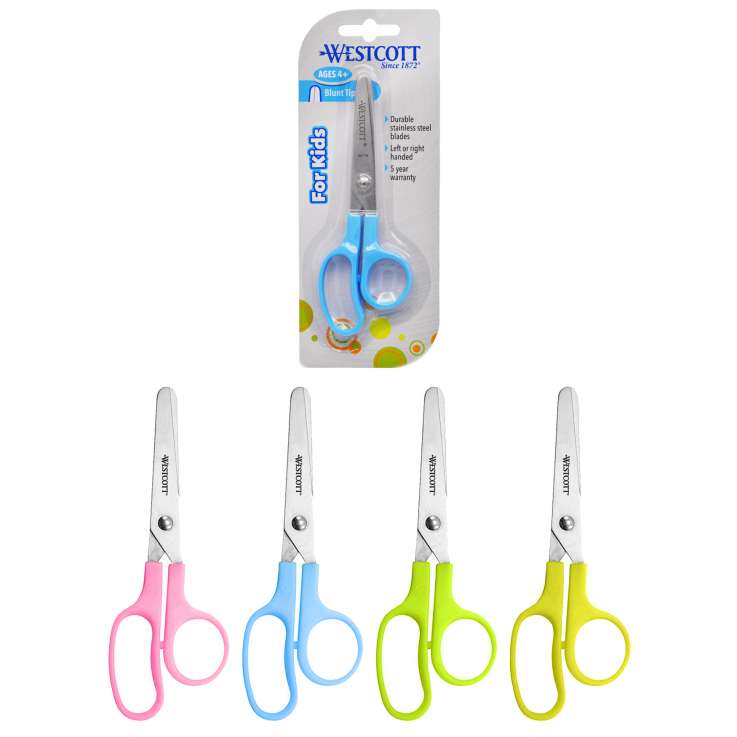 Westcott Kids Scissors (5") - Assorted Colours