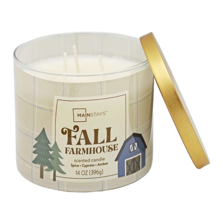 Mainstays Scented Glass Candle (396g) - Fall Farmhouse