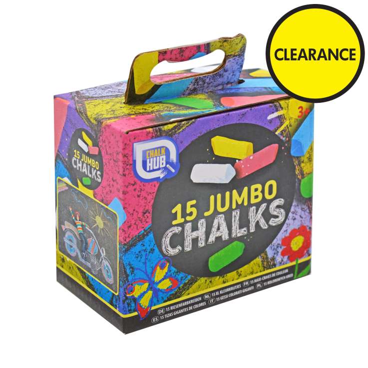 Chalk Hub Jumbo Chalks 15 Pack