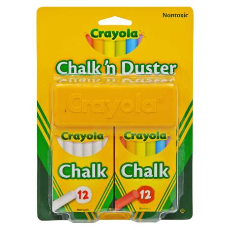 Crayola Chalk and Duster Set