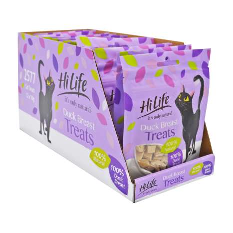 HiLife It’s Only Natural Cat Treats (10g) - Duck Breast