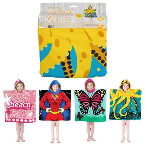 Country Club Poncho Pal (3-6 Years) - Assorted Designs
