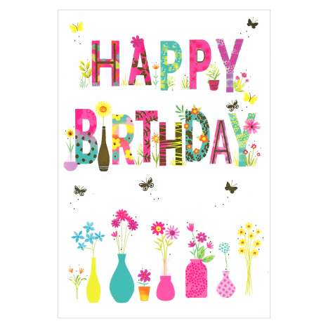 Everyday Greeting Cards (Code 50) - Birthday (F)