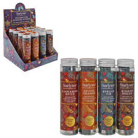 Starlytes Decorative Scented Sticks 6 Pack - Assorted Scents