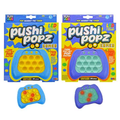 Pushi Popz LED Light Up Fidget Game