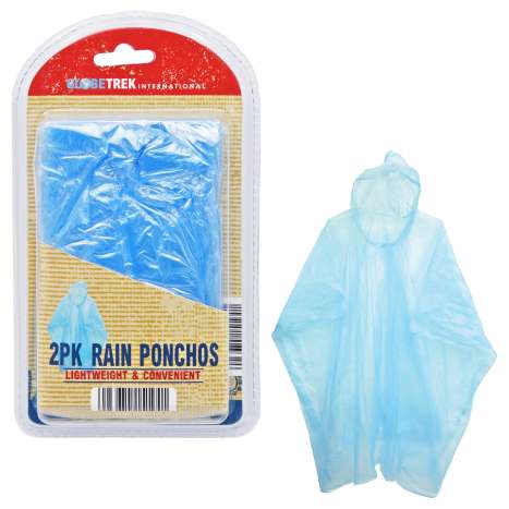 Rain Poncho 2 Pack