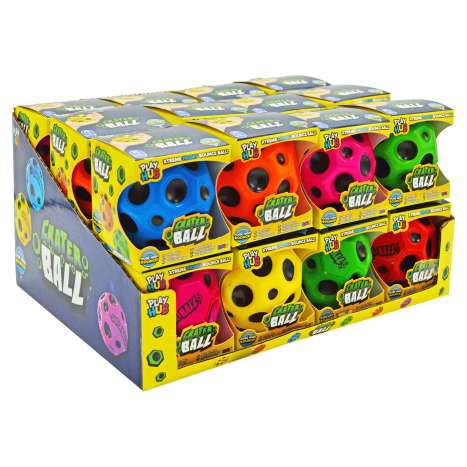 Crater Ball Xtreme Fidget Bounce Ball (6.5cm) - Assorted Colours