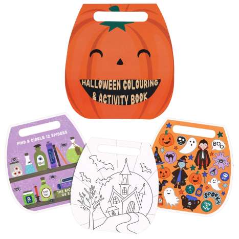 Halloween Colouring & Activity Book