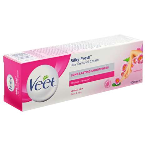 Veet Silky Fresh Hair Removal Cream (100ml) - Normal Skin