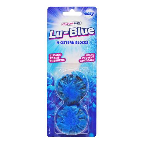 Easy Lu-Blue In-Cistern Blocks (38g) 2 Pack