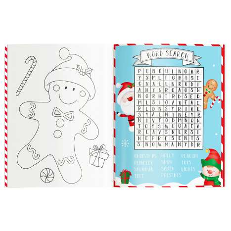 Christmas Dot-To-Dot & Activity Book (60 Pages)