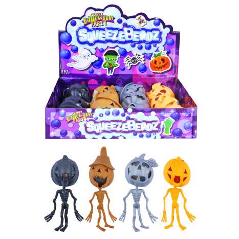 Halloween Squeeze Beadz Toys (14cm)