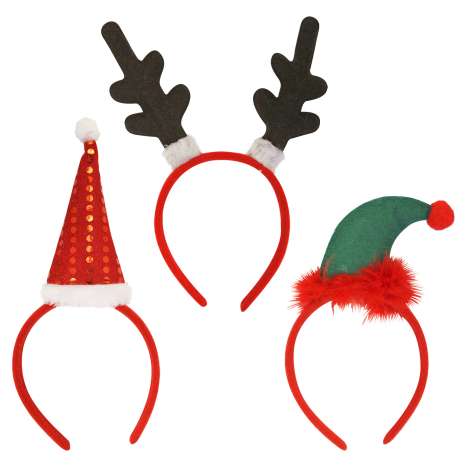 Christmas Headbands - Assorted