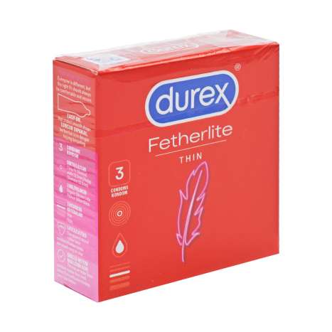 Durex Condoms 3 Pack - Fetherlite Thin