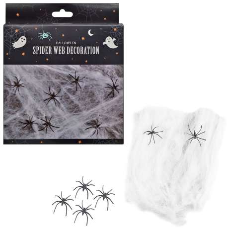 Halloween Spider Web Decoration