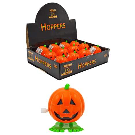 Wind-Up Hoppers (4cm) - Pumpkins