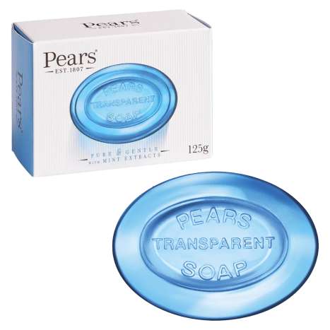 Pears Transparent Soap Bar (125g) - Mint Extracts
