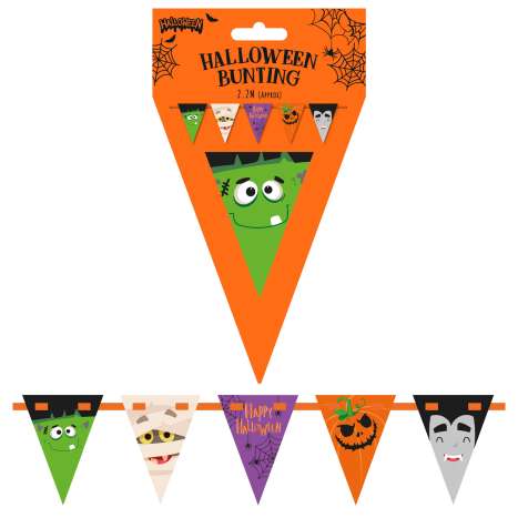 Halloween Bunting (2.2M) - Character