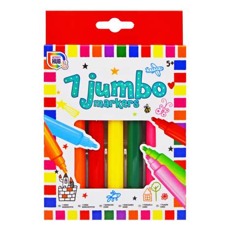 Jumbo Markers 7 Pack