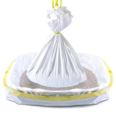 Tidyz Drawstring Cat Litter Liners (70cm x 45cm) 12 Pack