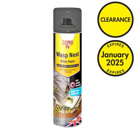 Zero In Wasp Nest Destroyer Foam (300ml) [*Expiry Date: Jan 2025*]