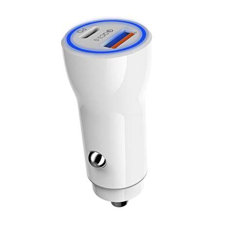 Homeware Essentials Premium USB A / USB C Car Charger (3 Amp)