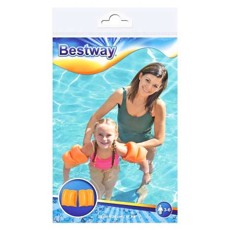 Bestway Coloured Arm Bands (3-6Yrs) - Assorted Colours