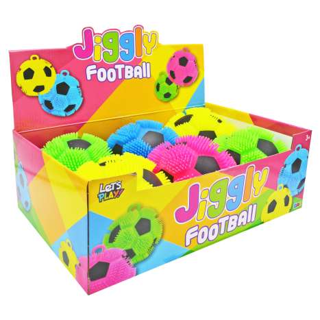 Jiggly Football (15cm) - Assorted Colours