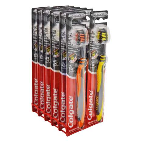 Colgate Zig Zag Charcoal Toothbrush - Assorted Colours