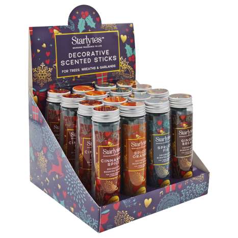 Starlytes Decorative Scented Sticks 6 Pack - Assorted Scents