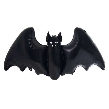 Halloween Foil Balloon (45" x 19") - Bat