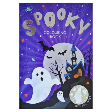 Spooky A4 Colouring Book (24 Pages)