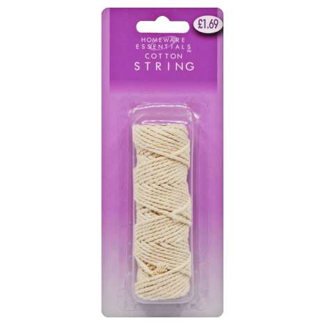 Homeware Essentials Cotton String 12M (HE22)