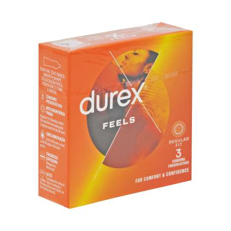 Durex Condoms 3 Pack - Feels