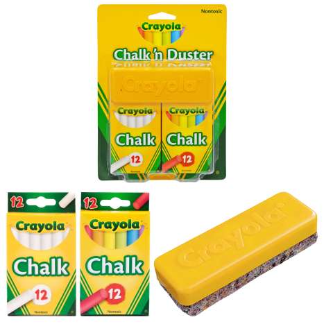 Crayola Chalk and Duster Set