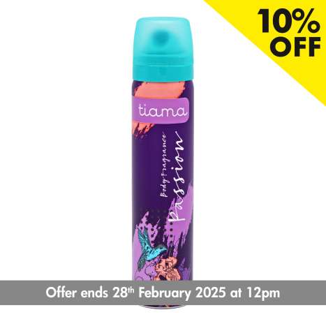 Tiama Body Spray (75ml) - Passion