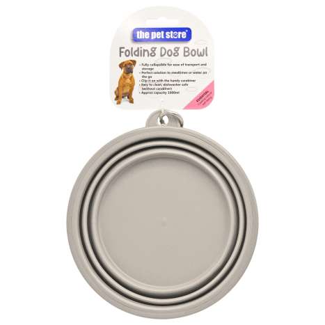 The Pet Store Folding Dog Bowl (1000ml)