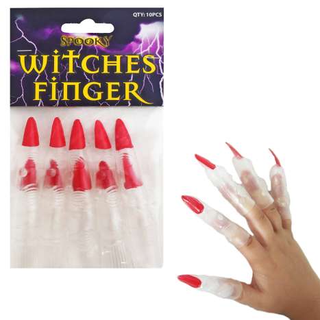 Witches Fingers (6cm) 10 Pack