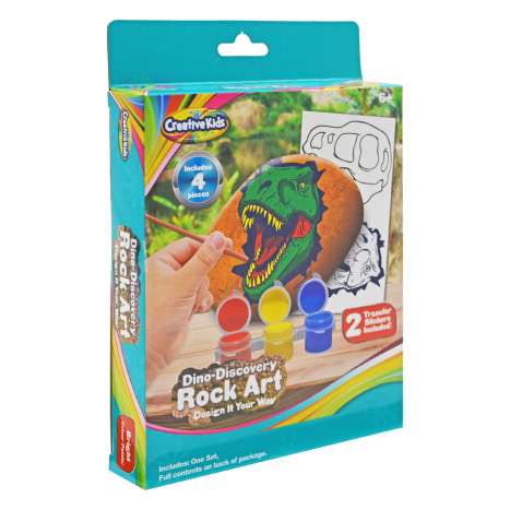 Creative Kids Rock Art Paint Kit - Groovy