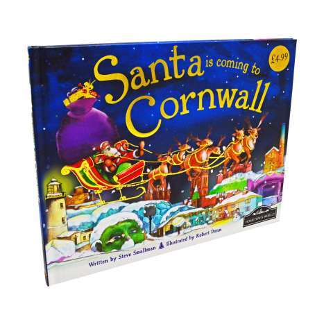 Santa is Coming to Cornwall (Hardcover Book)