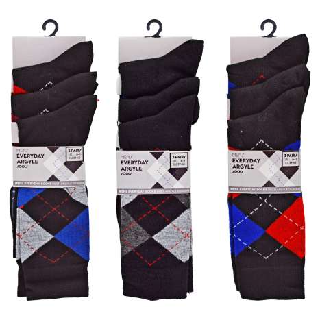 Wholesale Men's Moon Walker Cotton Rich Socks (Size 6-11) 3 Pack - Homeware  Essentials