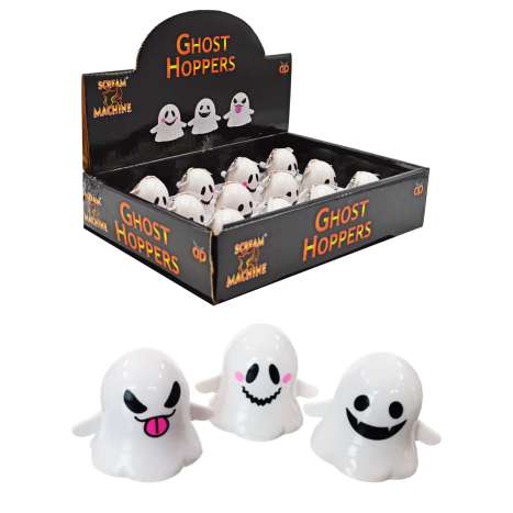 Wind-Up Hoppers (4cm) - Ghost