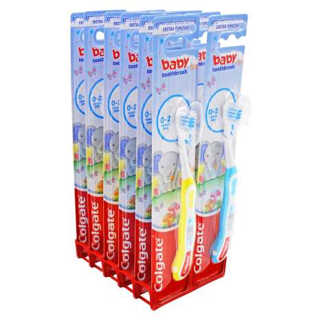 Colgate Kids (0-2 Years) Extra Soft Toothbrush - Assorted Colours