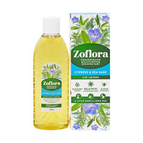 Zoflora Concentrated Disinfectant (250ml) - Cypress & Sea Sage