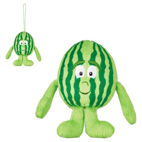 Goodness Gang Mini Plush Toy (13cm) - Walter Watermelon